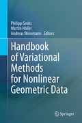 Cover: Handbook of Variational Methods for Nonlinear Geometric Data - Springer