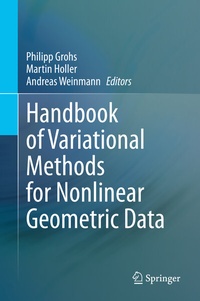 Abbildung von: Handbook of Variational Methods for Nonlinear Geometric Data - Springer