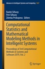 Cover: Computational Statistics and Mathematical Modeling Methods in Intelligent Systems - Springer