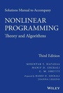 Cover: Solutions Manual to accompany Nonlinear Programming - Wiley