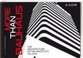 Cover: More Than Bauhaus - AADR - Art Architecture Design Research