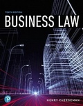 Cover: Business Law, Student Value Edition + 2019 Mylab Business Law with Pearson Etext -- Access Card Package - Pearson
