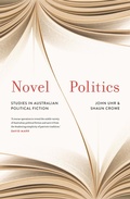 Cover: Novel Politics - Melbourne University Press