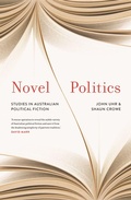 Cover: Novel Politics - Melbourne University Press