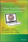 Cover: Online Panel Research - A Data Quality Perspective - Wiley