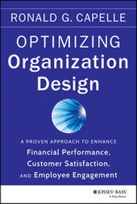 Abbildung von: Optimizing Organization Design - Jossey-Bass