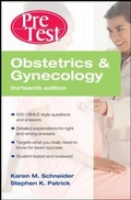 Cover: Obstetrics And Gynecology PreTest Self-Assessment And Review, Thirteenth Edition - McGraw-Hill Medical