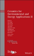 Cover: Ceramics for Environmental and Energy Applications II - Wiley