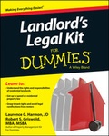 Cover: Landlord's Legal Kit For Dummies - Wiley
