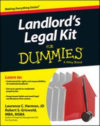 Enlarge image Cover: Landlord's Legal Kit For Dummies - Wiley