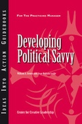 Cover: Developing Political Savvy - Pfeiffer