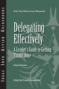 Cover: Delegating Effectively - Pfeiffer & Co ,U.S.