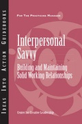 Cover: Interpersonal Savvy - Pfeiffer & Co ,U.S.