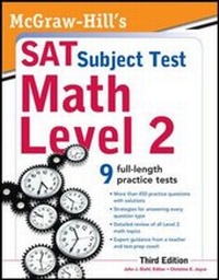 Enlarge image Cover: McGraw-Hill's SAT Subject Test Math Level 2 - McGraw-Hill Professional