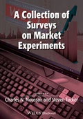 Bild: A Collection of Surveys on Market Experiments - Wiley-Blackwell