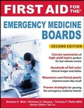 Cover: First Aid for the Emergency Medicine Boards 2/E - McGraw-Hill Medical