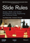 Cover: Slide Rules - Design, Build, and Archive Presentations in the Engineering and Technical Fields - Wiley