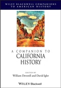 Cover: A Companion to California History - Wiley