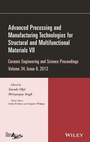 Cover: Advanced Processing and Manufacturing Technologies for Structural and Multifunctional Materials VII, Volume 34, Issue 8 - Wiley
