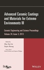 Bild: Advanced Ceramic Coatings and Materials for Extreme Environments III, Volume 34, Issue 3 - Wiley