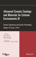 Cover: Advanced Ceramic Coatings and Materials for Extreme Environments III, Volume 34, Issue 3 - Wiley