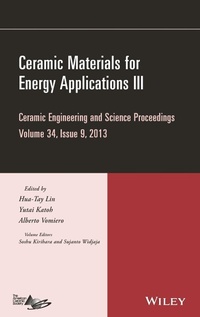 Enlarge image Cover: Ceramic Materials for Energy Applications III, Volume 34, Issue 9 - Wiley