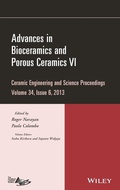 Cover: Advances in Bioceramics and Porous Ceramics VI, Volume 34, Issue 6 - Wiley