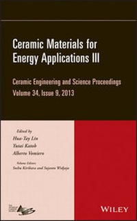 Enlarge image Cover: Ceramic Materials for Energy Applications III, Volume 34, Issue 9 - Wiley