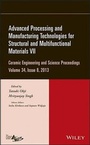 Cover: Advanced Processing and Manufacturing Technologies for Structural and Multifunctional Materials VII - CESP, Volume 34 Issue 8 - Wiley