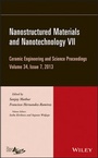 Cover: Nanostructured Materials and Nanotechnology VII, Volume 34, Issue 7 - Wiley