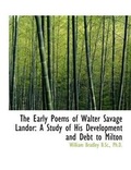 Cover: The Early Poems of Walter Savage Landor - BiblioLife