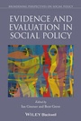 Cover: Evidence and Evaluation in Social Policy - Wiley-Blackwell