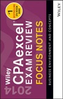 Cover: Wiley CPAexcel Exam Review 2014 Focus Notes - Wiley