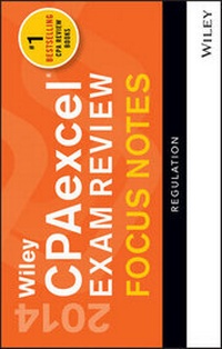 Enlarge image Cover: Wiley CPAexcel Exam Review 2014 Focus Notes - Wiley
