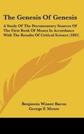 Cover: The Genesis Of Genesis - Kessinger Publishing