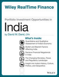 Bild vergrößern Bild: Portfolio Investment Opportunities in India - Wiley