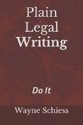 Cover: Plain Legal Writing - Kindle Direct Publishing