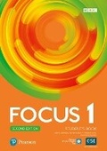 Cover: Focus 2e 1 Student's Book with PEP Basic Pack - Pearson Education Limited
