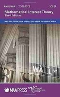 Enlarge image Cover: Mathematical Interest Theory - American Mathematical Society