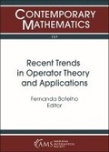 Cover: Recent Trends in Operator Theory and Applications - American Mathematical Society