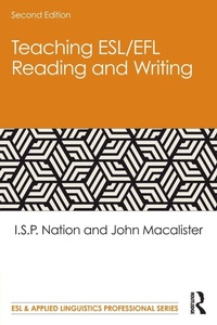 Enlarge image Cover: Teaching ESL/EFL Reading and Writing - Routledge
