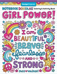 Enlarge image Cover: Notebook Doodle Girl Power! - Design Originals