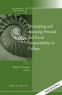 Cover: Developing and Assessing Personal and Social Responsibility in College - Jossey-Bass