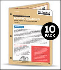 Enlarge image Cover: BUNDLE: Robb: The On-Your-Feet Guide to Boosting Vocabulary: 10 Pack - Corwin Press Inc