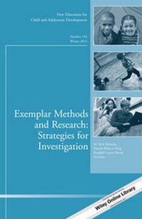 Enlarge image Cover: Exemplar Methods and Research - Jossey-Bass