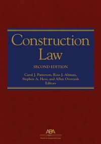 Abbildung von: Construction Law, Second - American Bar Association
