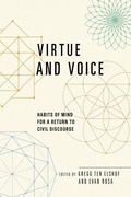 Cover: Virtue and Voice - Abilene Christian University Press
