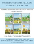 Cover: Printable Preschool Worksheets (Ordering concepts near and far depth perception) - Activity Books for Toddlers