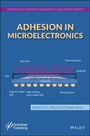 Cover: Adhesion in Microelectronics - Wiley-Scrivener