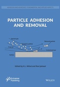 Cover: Particle Adhesion and Removal - Wiley-Scrivener